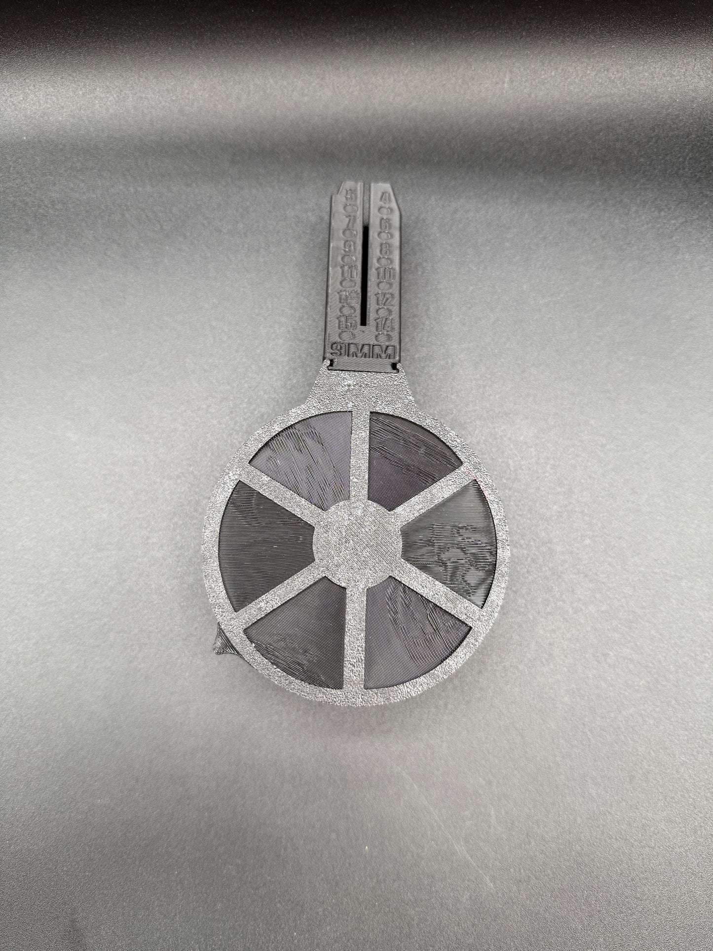 LIGHTER SLEEVE/CONTAINER shaped like a glock magazine with a detachable drum mag