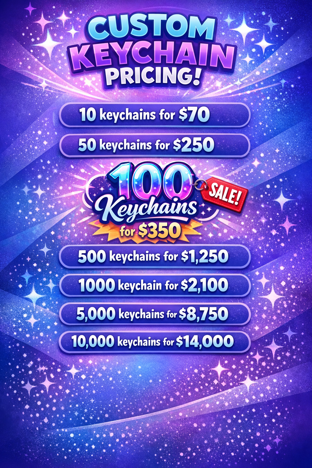 Custom Keychains With NFC Microchip For Tap To Link