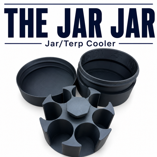 The Jar Jar (Jar/Terp cooler and storage container)