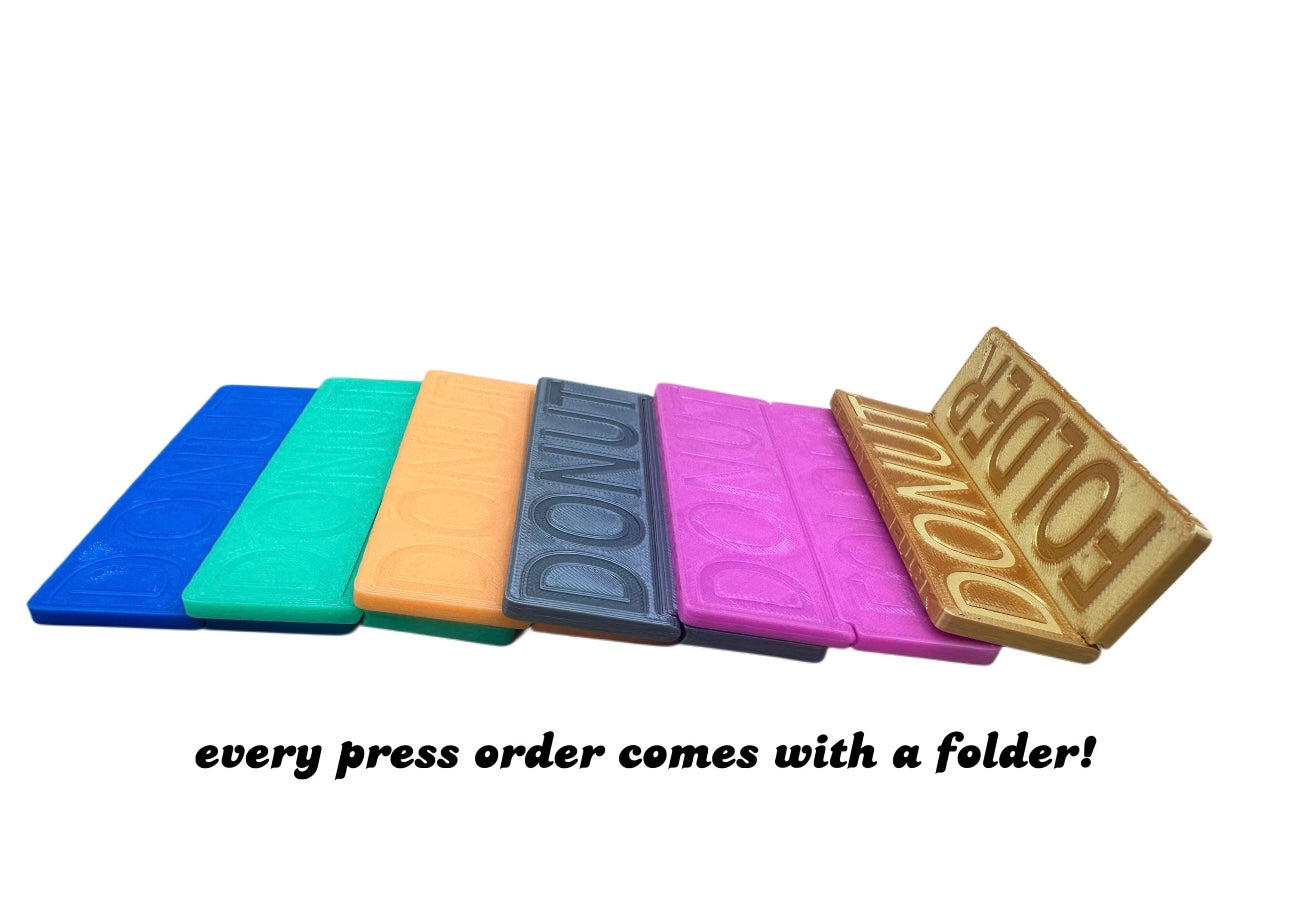 ALL 5 SIZES Ultimate Donut/Hash Hole Press Set